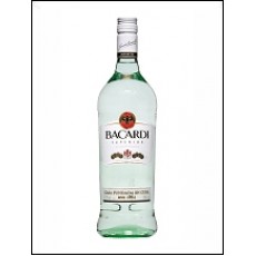 Bacardi Carta Blanca liter